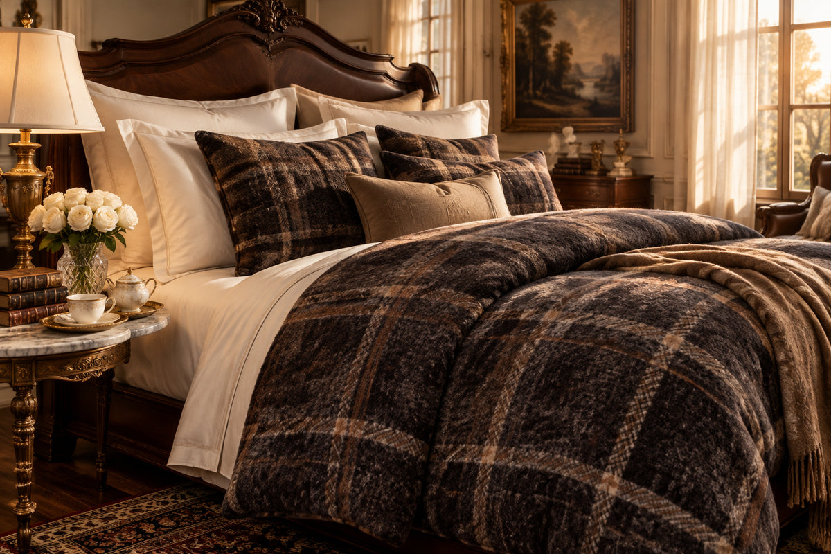 Velvet Reverie Four-Piece Bedding Set