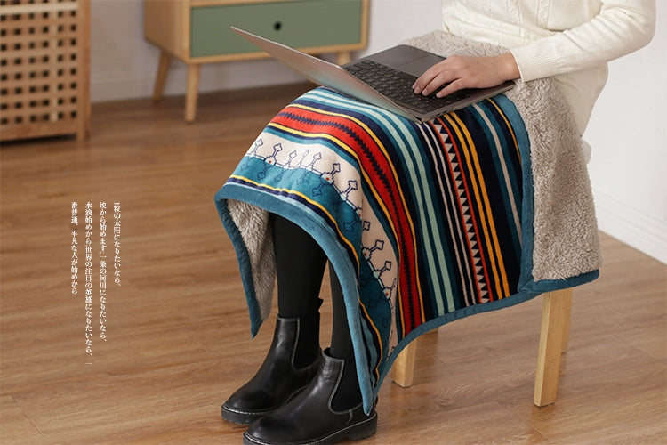 Scandinavian Winter Luxe Coral Fleece Throw Blanket Julia M LifeStyles