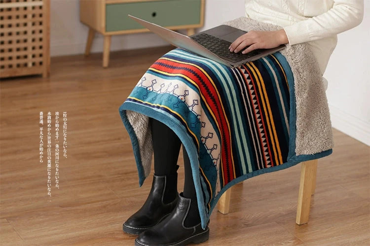 Scandinavian Winter Luxe Coral Fleece Throw Blanket Julia M LifeStyles
