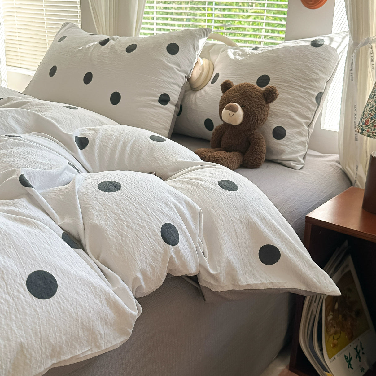 Class A Four-Piece Bedding Set Pure Cotton All Cotton All Year Round Quilt Cover Bed Sheets Quilt Cover Bed Student Dormitory Three-Piece Set Fitted Sheet 4 Julia M LifeStyles