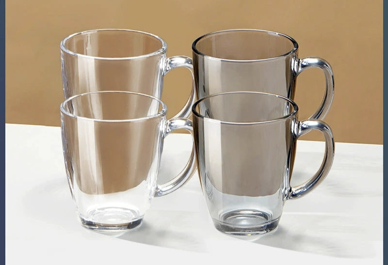 Julia M Lifestyles Drop-Resistant Tempered Glass Mug 380ml - Julia M LifeStyles