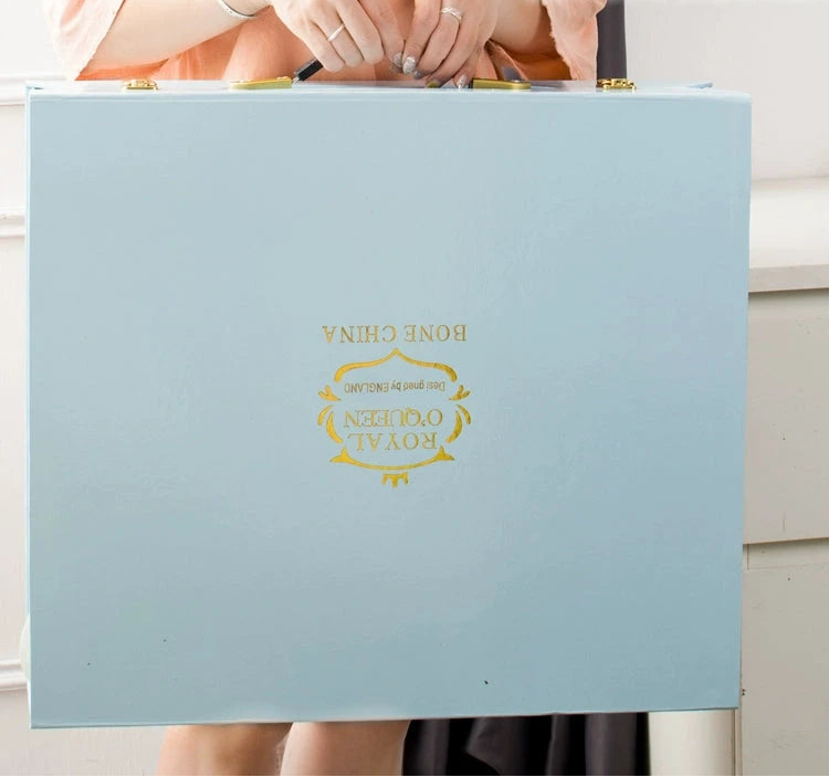 British Afternoon Tea Cup Tea Set Accessible Luxury European-Style High-End Bone China Teapot Luxury Ceramic Coffee Cup Gift Box Julia M Home & Kitchen