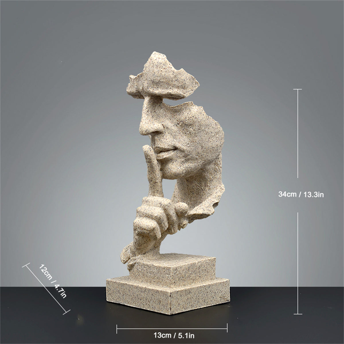 Cross-border Hot Mask Abstract Character Resin Ornaments Living Room Coffee Table Wine Cabinet Statue High-end Home Decorations
