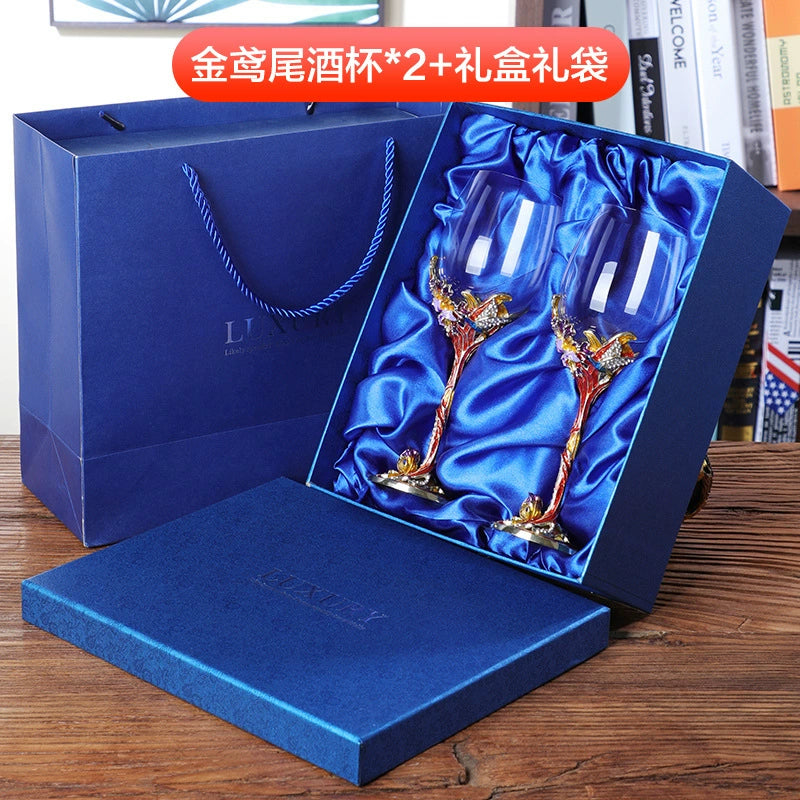 Luxury Crystal Red Wine Decanter Set with Cups by Julia M Home & Kitchen Julia M LifeStyles