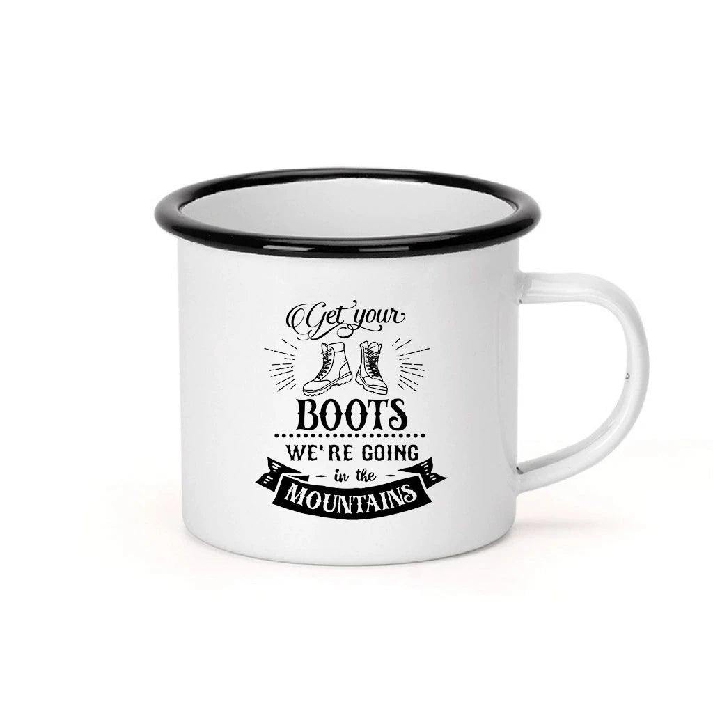 Luxury Enamelled Camping Cup - Personalize Your Adventure Julia M LifeStyles