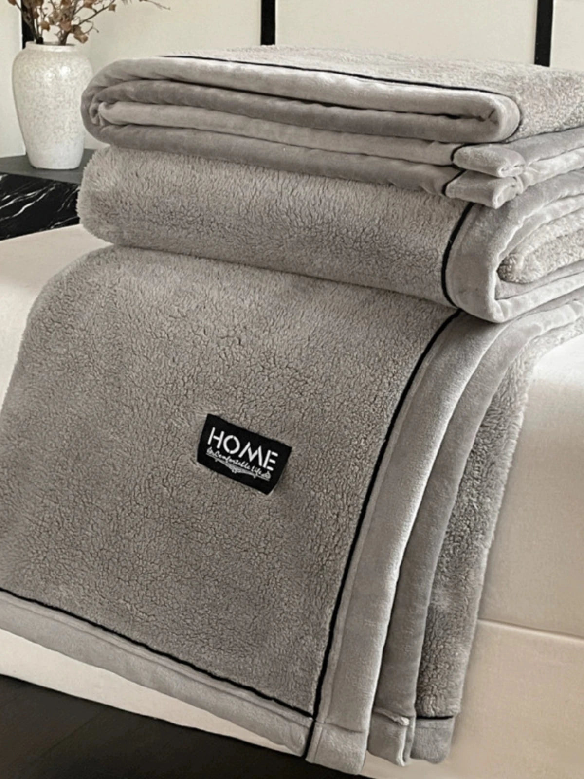 Julia M Lifestyles Plush Coral Fleece Winter Throw Blanket Julia M LifeStyles