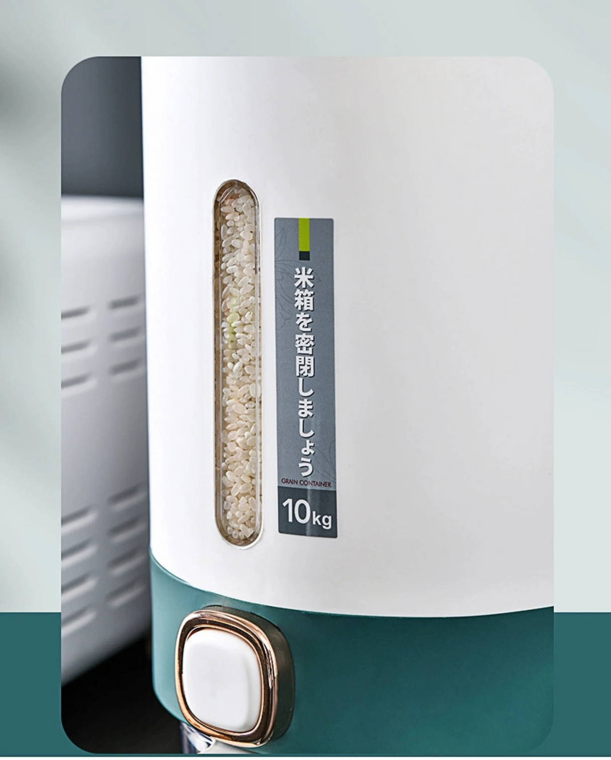 Luxurious Seal & Dispense Rice Storage Bucket Julia M LifeStyles