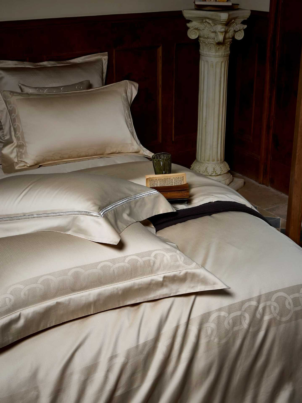 Julia M Lifestyles™ Château Lace Jacquard Bedding Collection