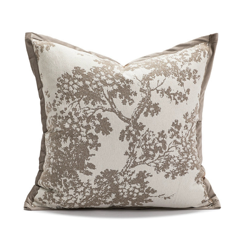 Brown Oatmeal Cream Color Accessible Luxury Living Room Sofa Pillow Cases French Beige Mid-Ancient Pillow Classy Bedside Cushion Julia M Home & Kitchen