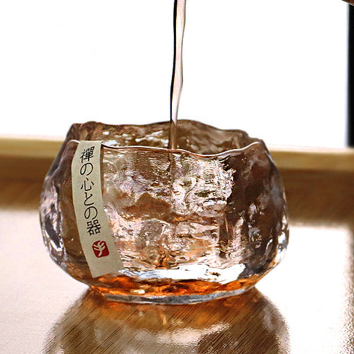 Handmade Retro Japanese Style Mini Glass Tea Cup Julia M Home & Kitchen