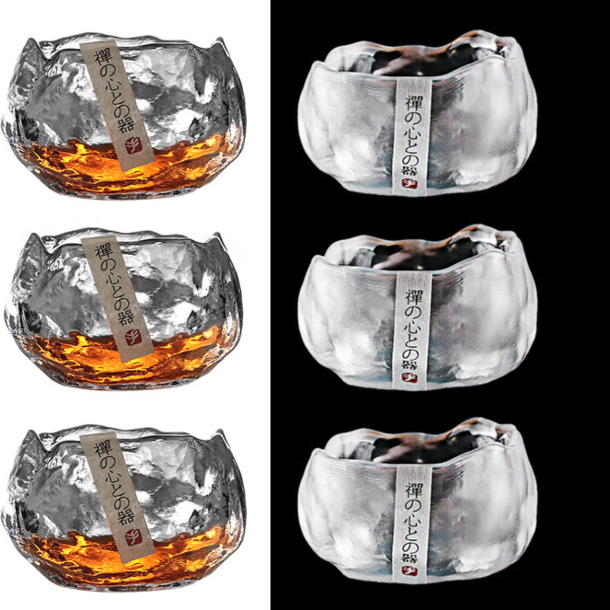 Handmade Retro Japanese Style Mini Glass Tea Cup Julia M Home & Kitchen