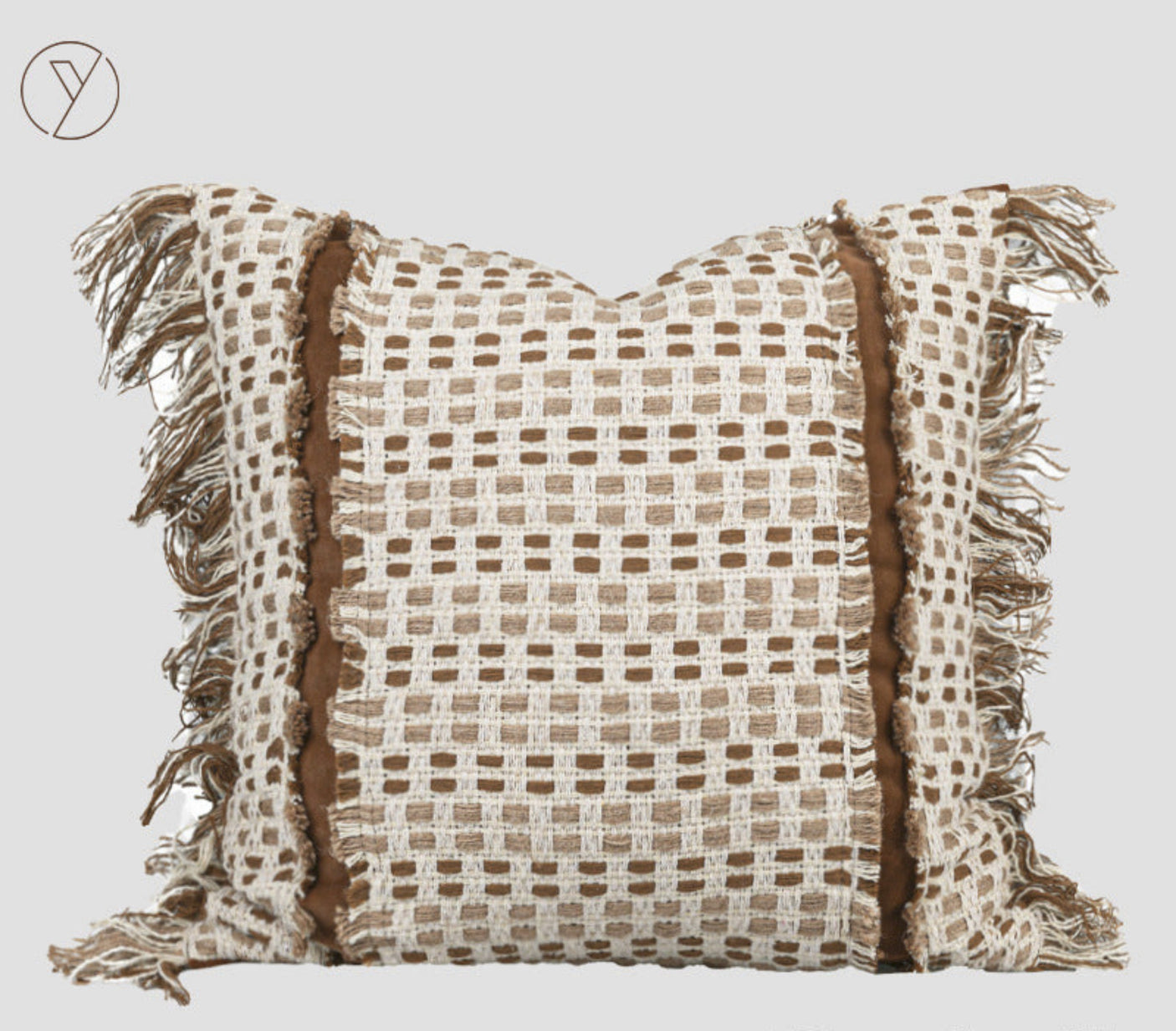High-End Mid-Century Style Orange Coffee Color Sofa Pillow - Julia M LifeStyles