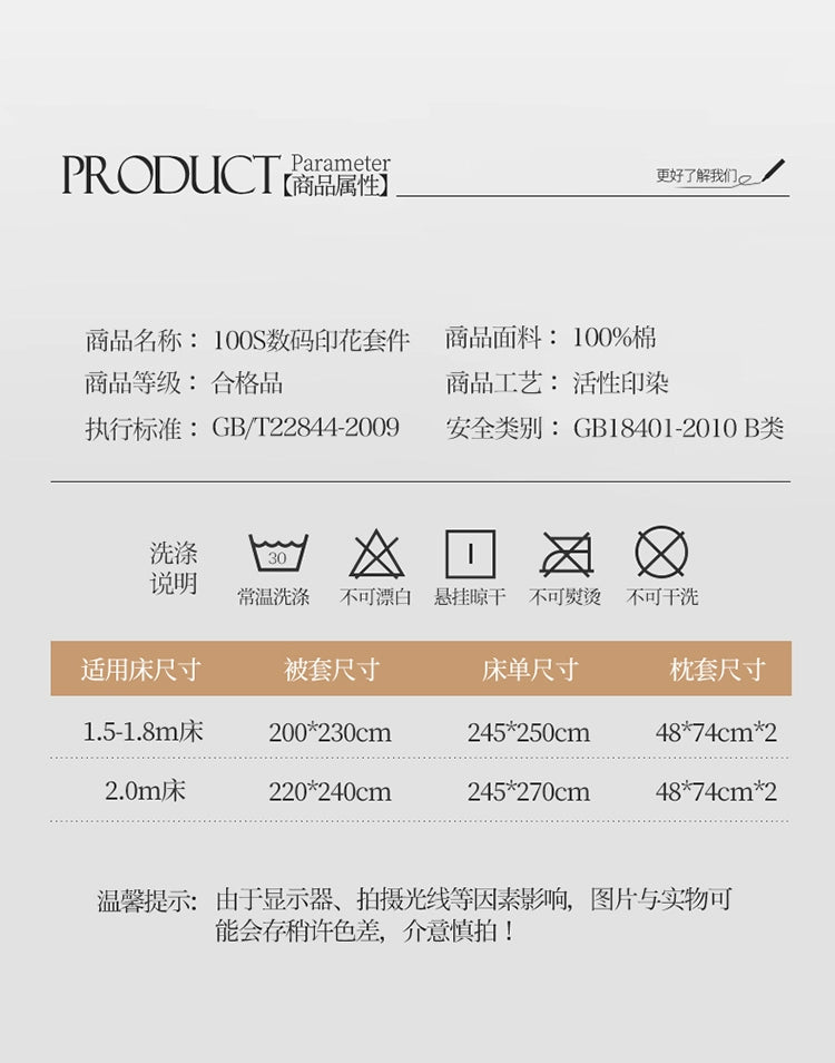 Premium Pima Cotton 4-Piece Bed Sheet Set in Geometric Design - Julia M LifeStyles