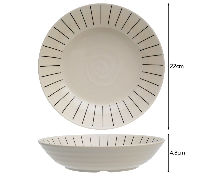 Sora Stripe Melamine Tableware
