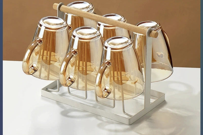 Julia M Lifestyles Drop-Resistant Tempered Glass Mug 380ml - Julia M LifeStyles