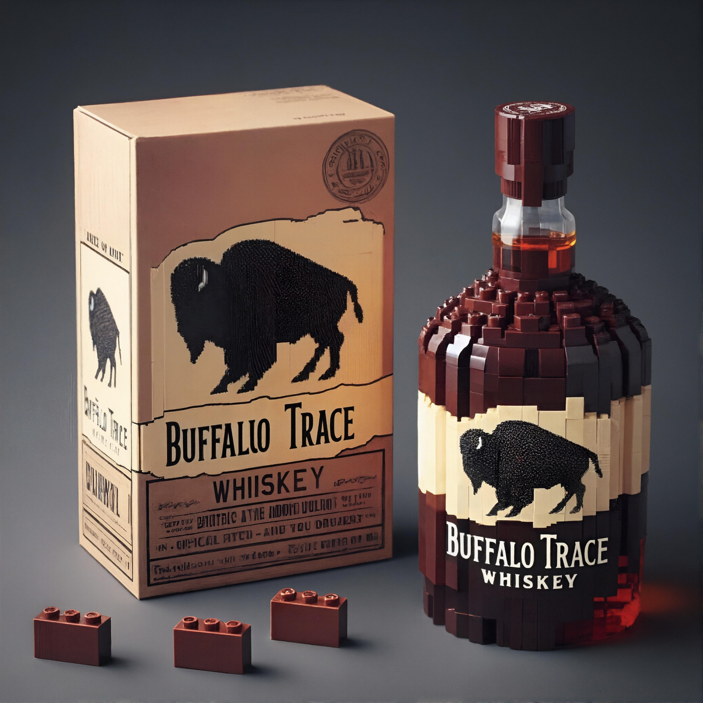 Whisky Bottle Building Blocks - The Luxurious Gift of Creativity - Julia M LifeStyles