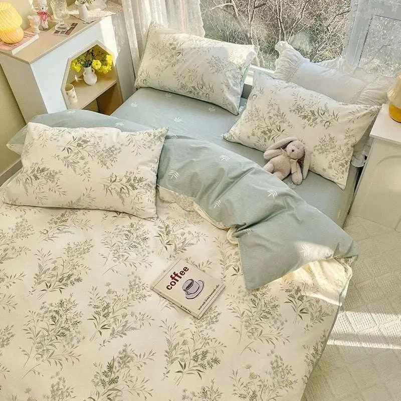 Premium Cotton Duvet Cover Set - Julia M LifeStyles