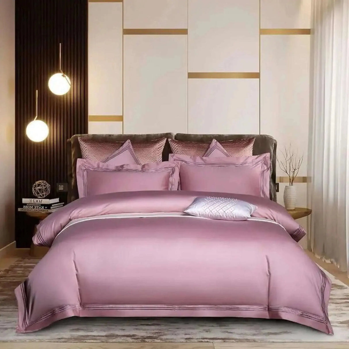 Premium Egyptian Cotton Embroidered Duvet Set - Julia M LifeStyles