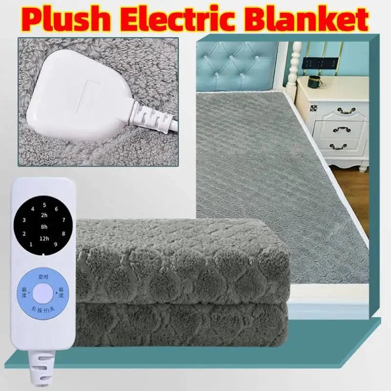 Plush Smart Electric Blanket - Julia M LifeStyles
