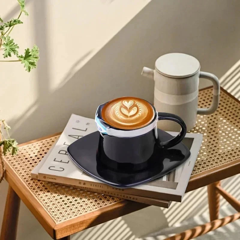 Anime Coffee Mug with Saucer Creative Luffy Ace Sabo Three Brothers Hat Shaped Ceramic Coffee Cup Child's Birthday Gift Cup Julia M LifeStyles