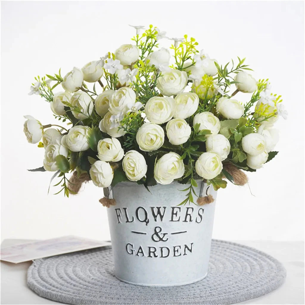 High Quality Silk Rose Bouquet for Home and Wedding Decor Julia M LifeStyles