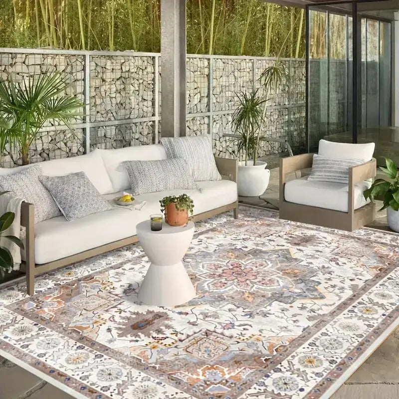 VIKAMA Bohemian Outdoor Carpet - Versatile and Stylish