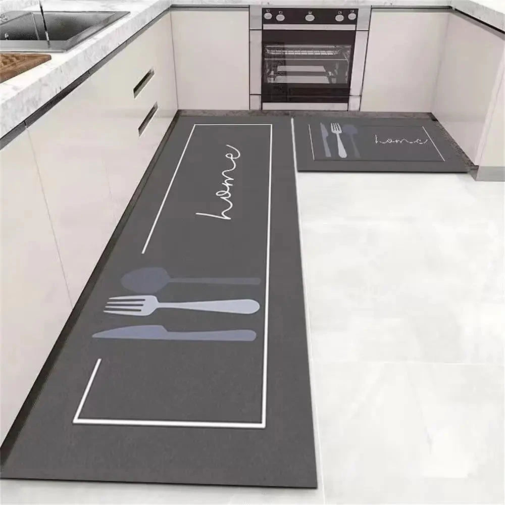 Super Absorbent Anti-Slip Kitchen & Bathroom Mat Julia M LifeStyles