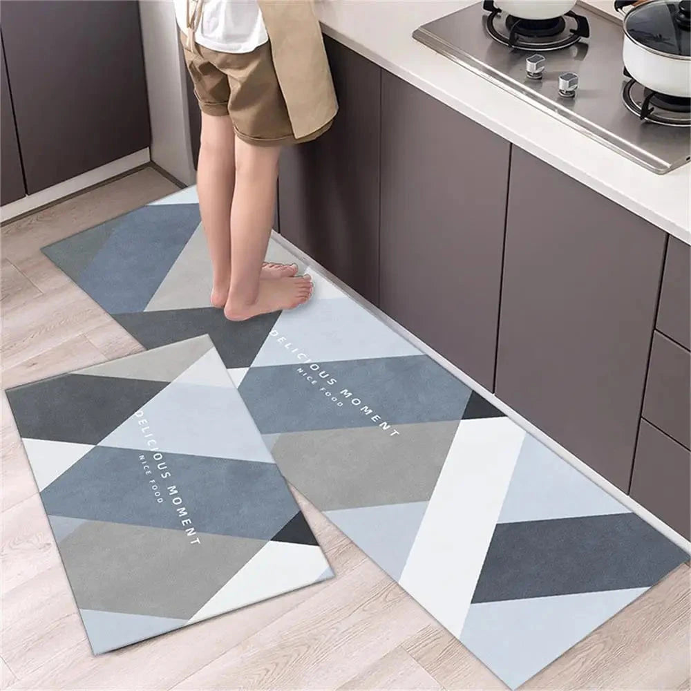 Super Absorbent Anti-Slip Kitchen & Bathroom Mat Julia M LifeStyles