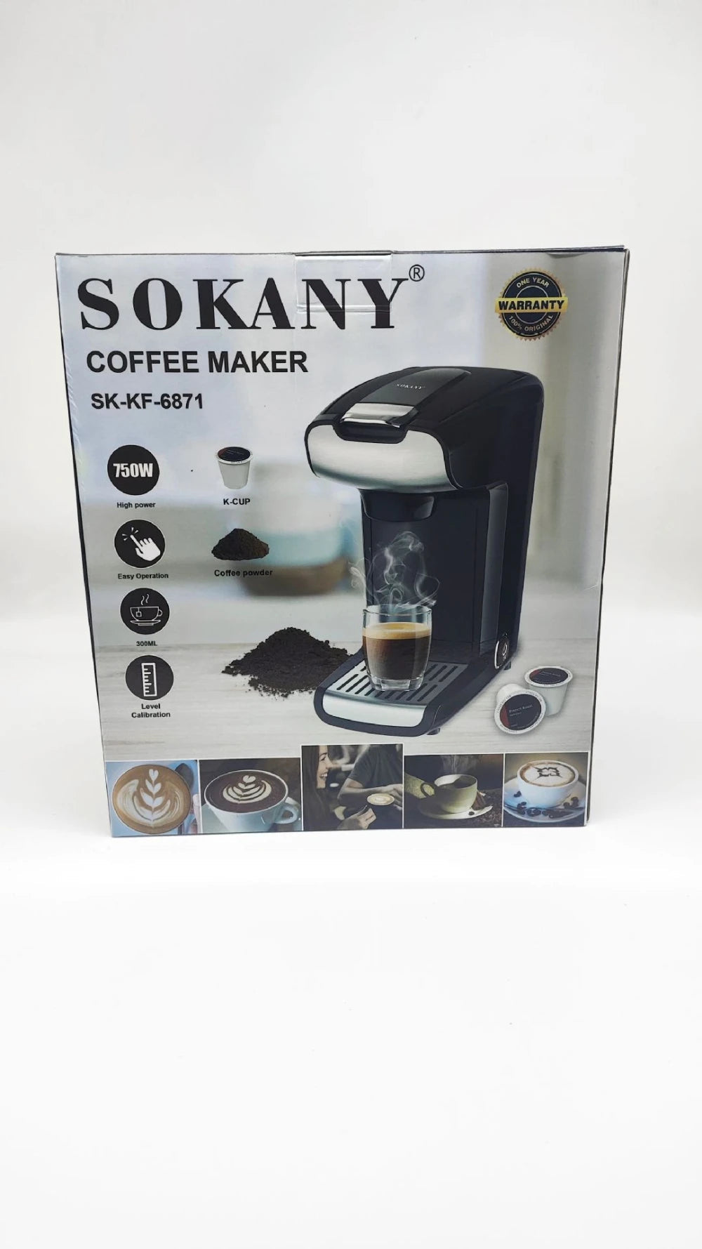 Home 300Ml American Capsule Coffee Machine, Office Small Concentrated Drip Electric Coffee Machine, 750W Julia M LifeStyles