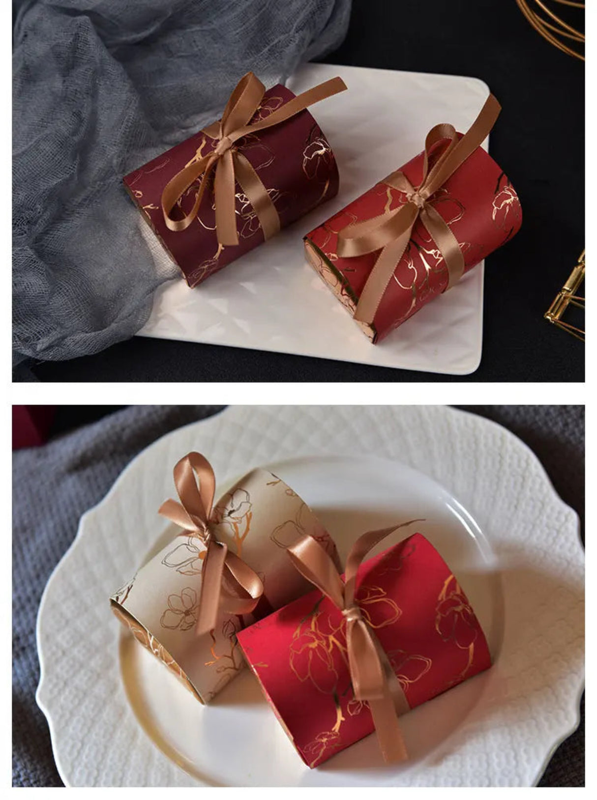 Creative Chocolate Boxes Wedding Favors and Gifts Box - Customizable