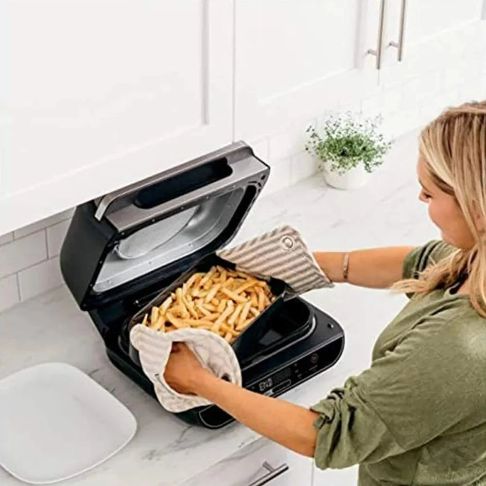 Ninja Foodi 5-in-1 Indoor Grill & Air Fryer with Searing and Crispy Cooking Pot Julia M Home & Kitchen