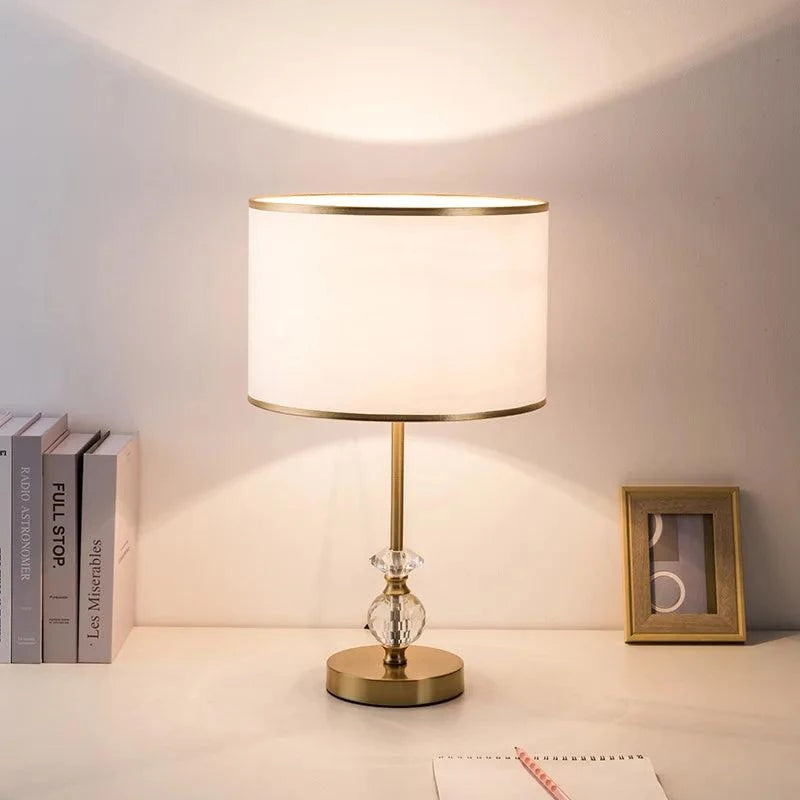 The Maison Linen Table Lamp