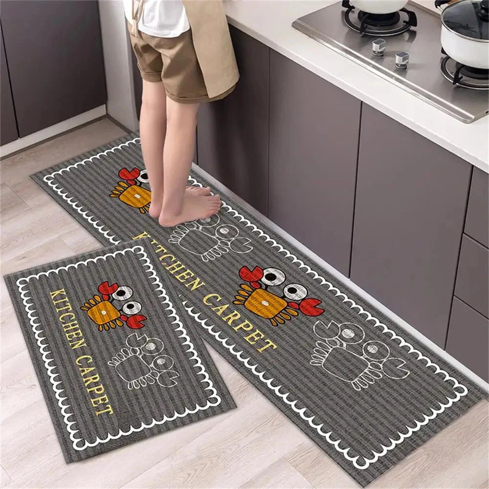 Super Absorbent Anti-Slip Kitchen & Bathroom Mat Julia M LifeStyles