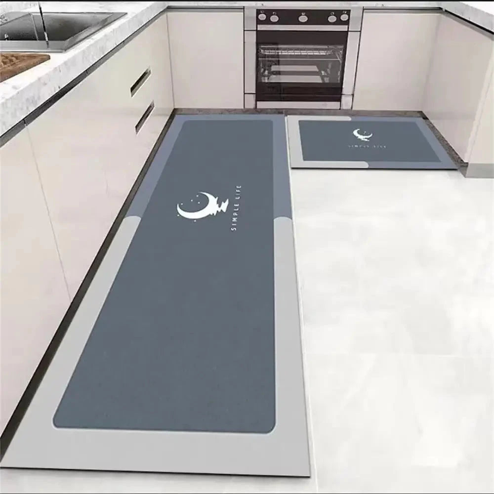 Super Absorbent Anti-Slip Kitchen & Bathroom Mat Julia M LifeStyles