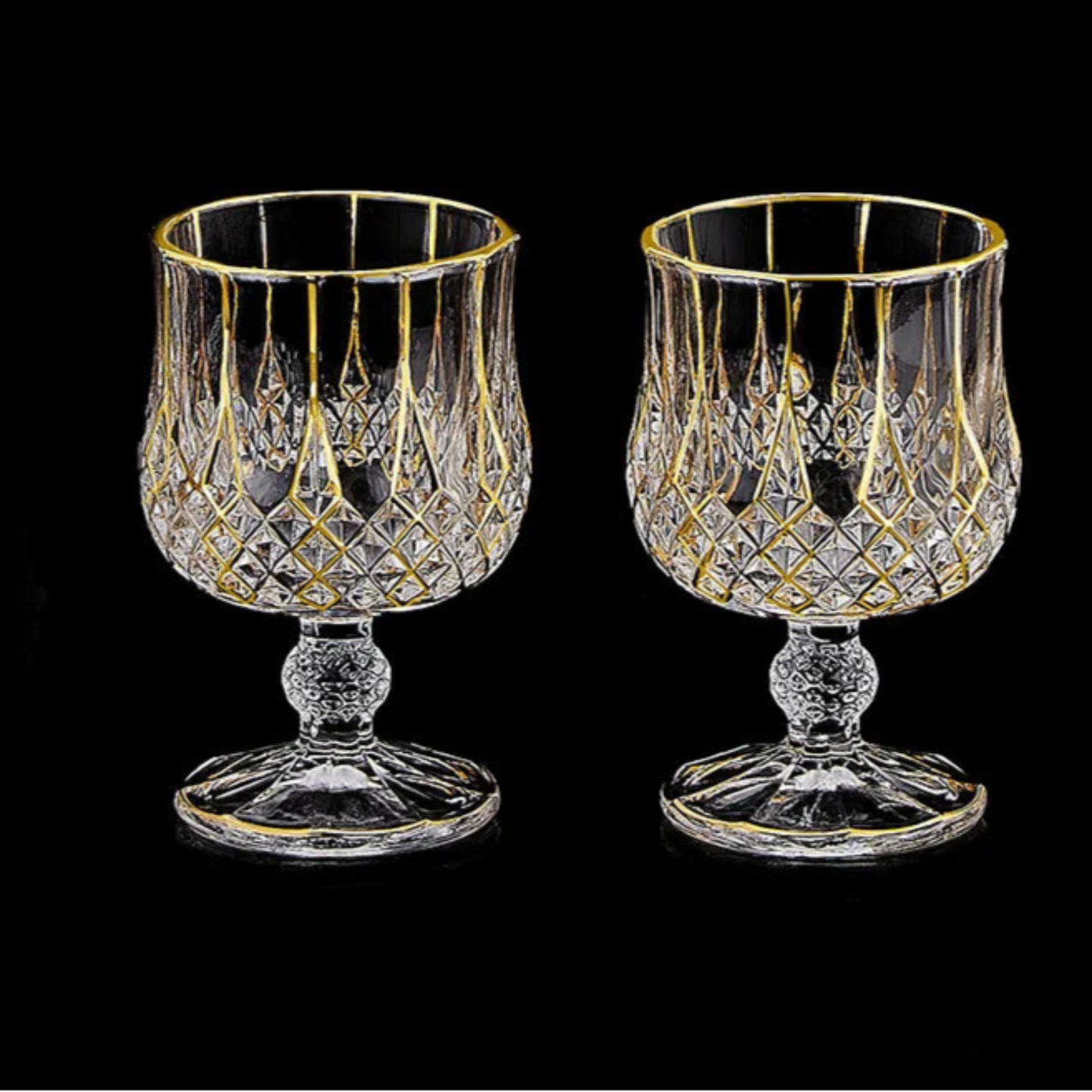 High-end European classical crystal glass liquor bottle foreign wine glass household whiskey glass set spirits glass wine set Julia M LifeStyles