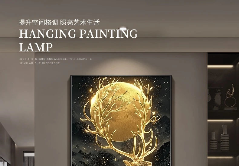 Luxury LED Crystal Porcelain Wall Lamp