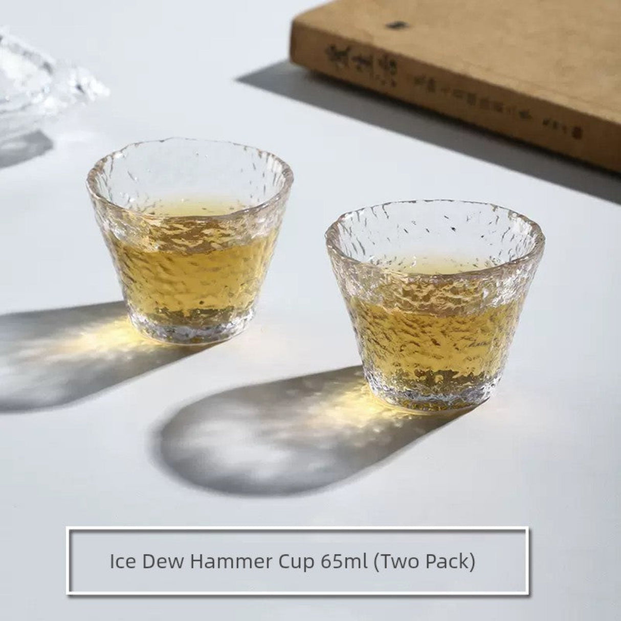 Elegant Frosted Japanese Glass Tea Cup – Single Serve Delight Julia M Home & Kitchen