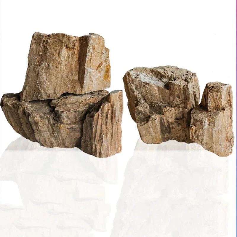 Natural Stone Aquarium Decor - Rockery for Fish Tanks (500g & 1000g) Julia M LifeStyles