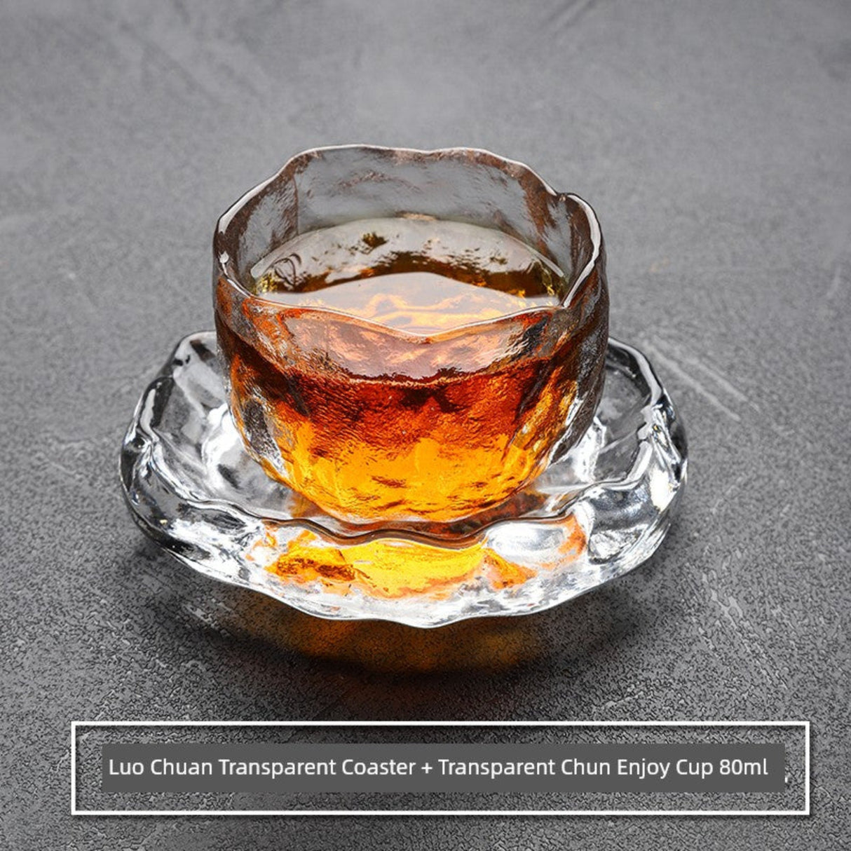 Elegant Frosted Japanese Glass Tea Cup – Single Serve Delight Julia M Home & Kitchen