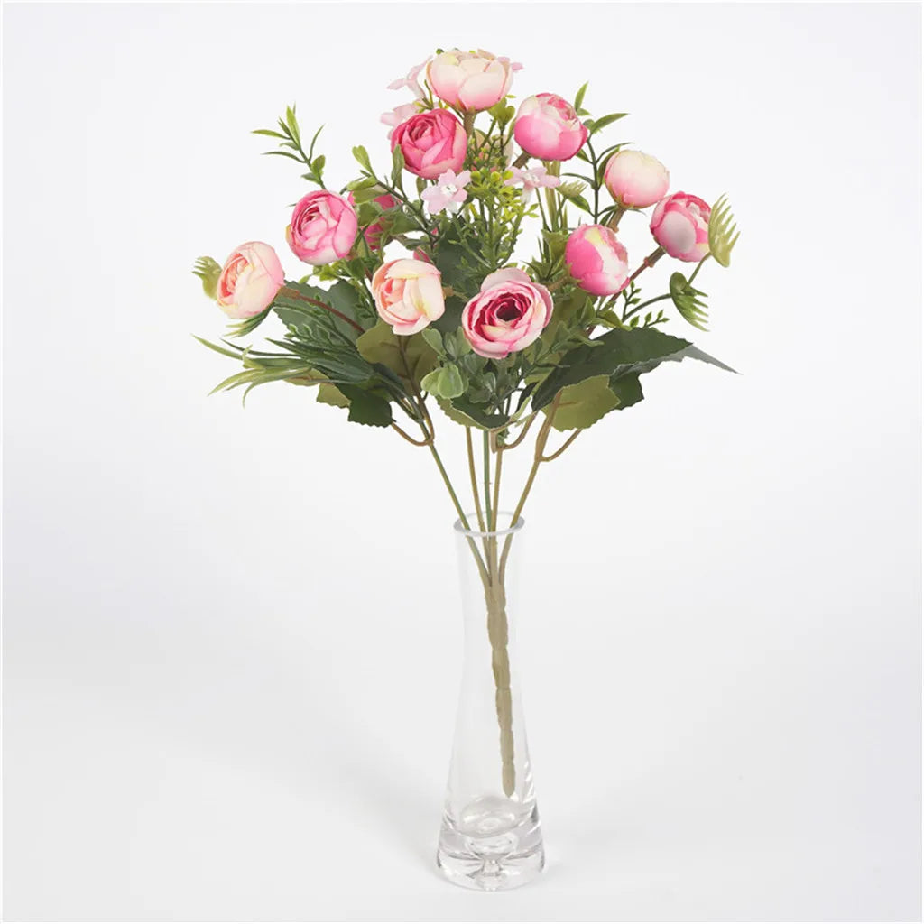 High Quality Silk Rose Bouquet for Home and Wedding Decor - Julia M LifeStyles