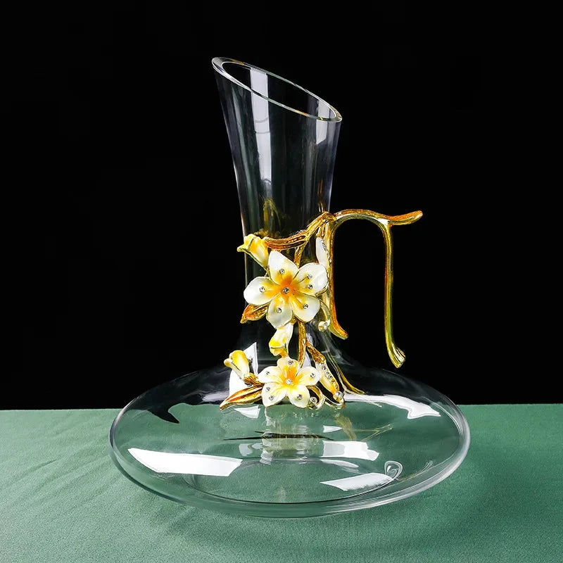 Lily High-End Enamel Red Wine Glass Set Julia M LifeStyles