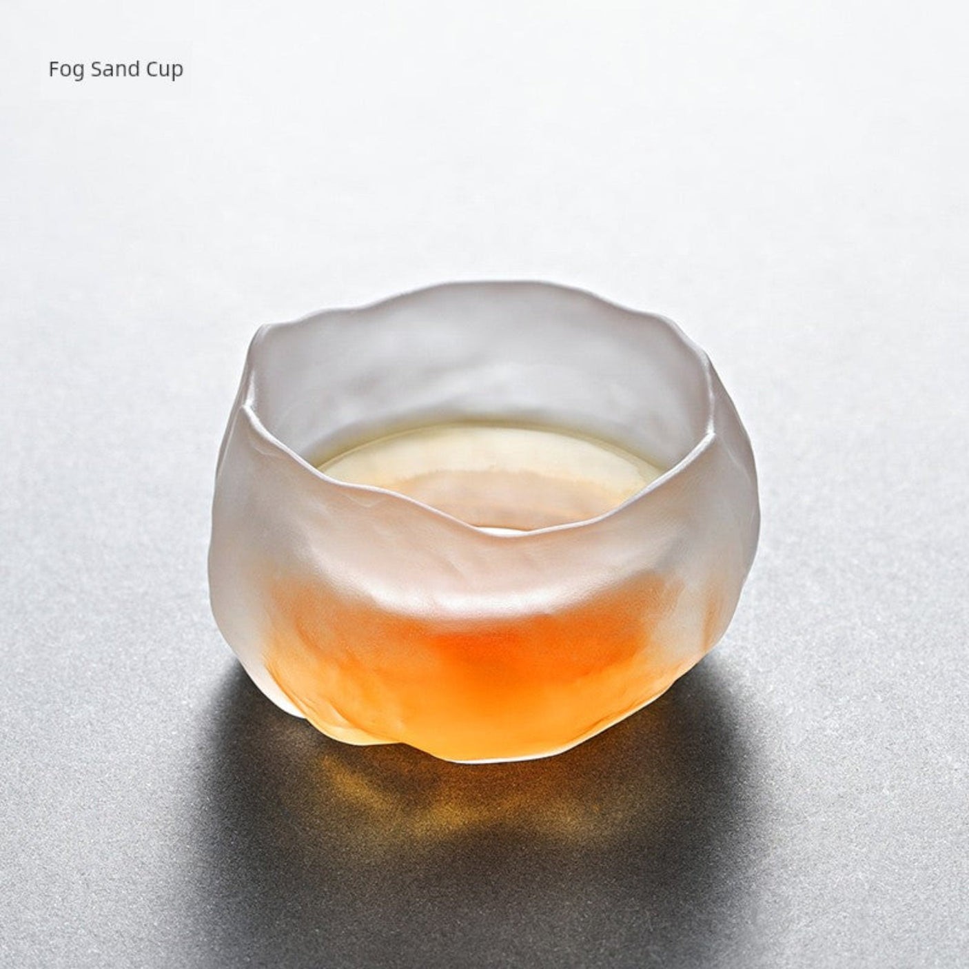 Elegant Frosted Japanese Glass Tea Cup – Single Serve Delight Julia M Home & Kitchen
