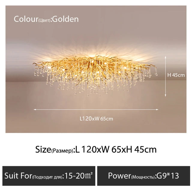 The Aurelia Crystal Cascade™ Chandelier