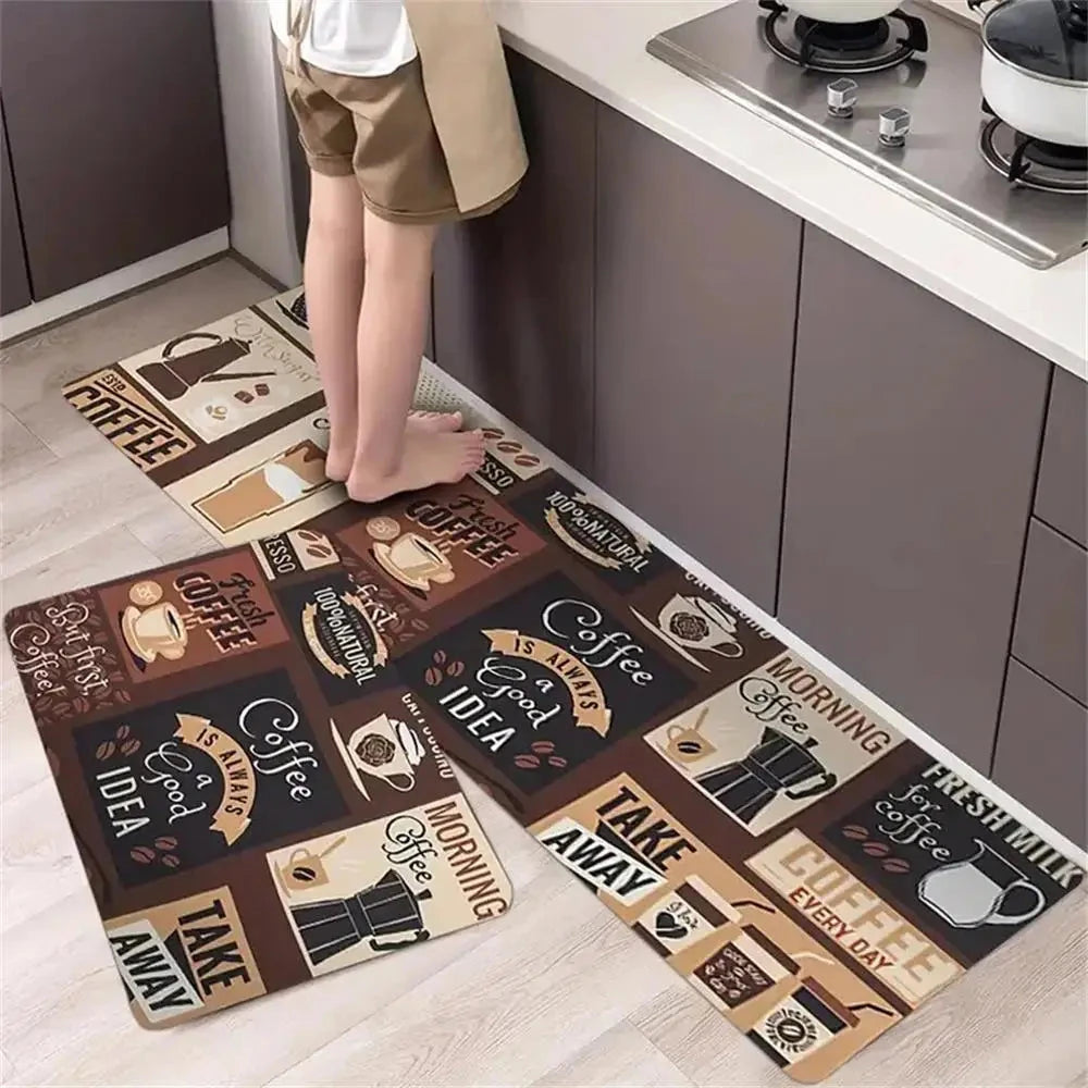 Super Absorbent Anti-Slip Kitchen & Bathroom Mat Julia M LifeStyles