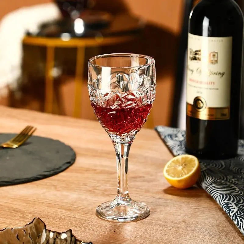 Cocktail Glass Lead-Free Crystal Bar Wine Glass Stemware Unique Champagne Glass For Sweet Wine And Drinks