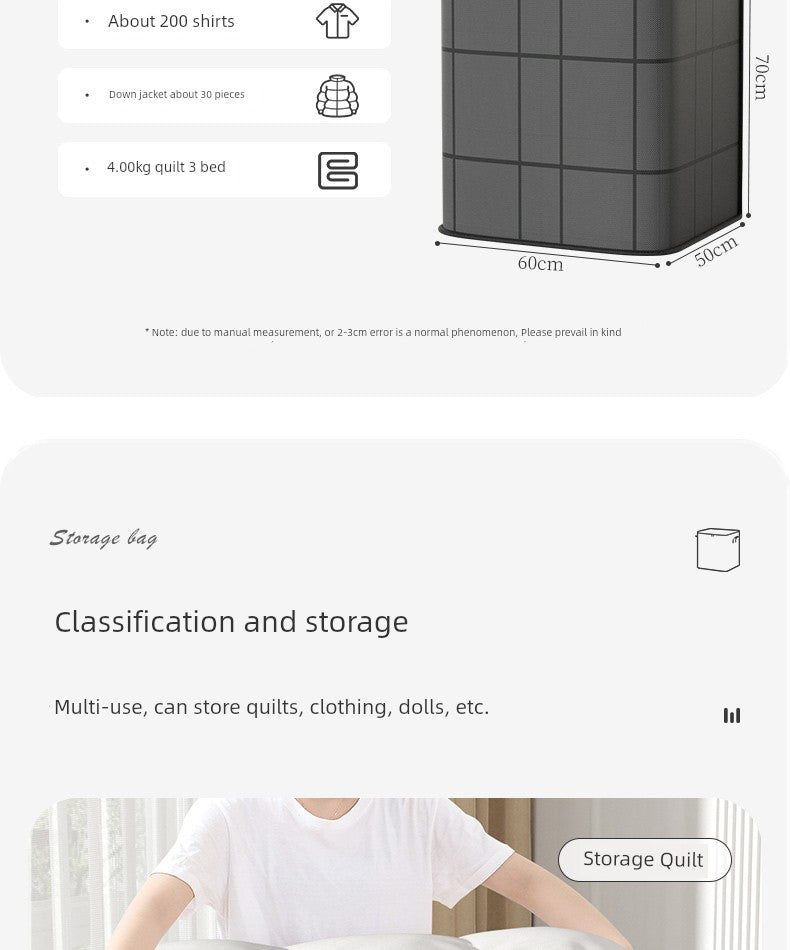 Quilt Organizer Bag Oversized Handy Gadget Moisture-Proof Storage Box - Julia M LifeStyles