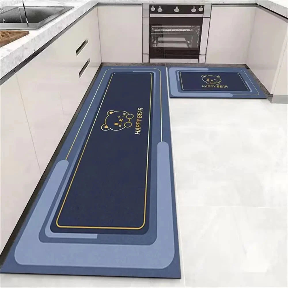Super Absorbent Anti-Slip Kitchen & Bathroom Mat Julia M LifeStyles