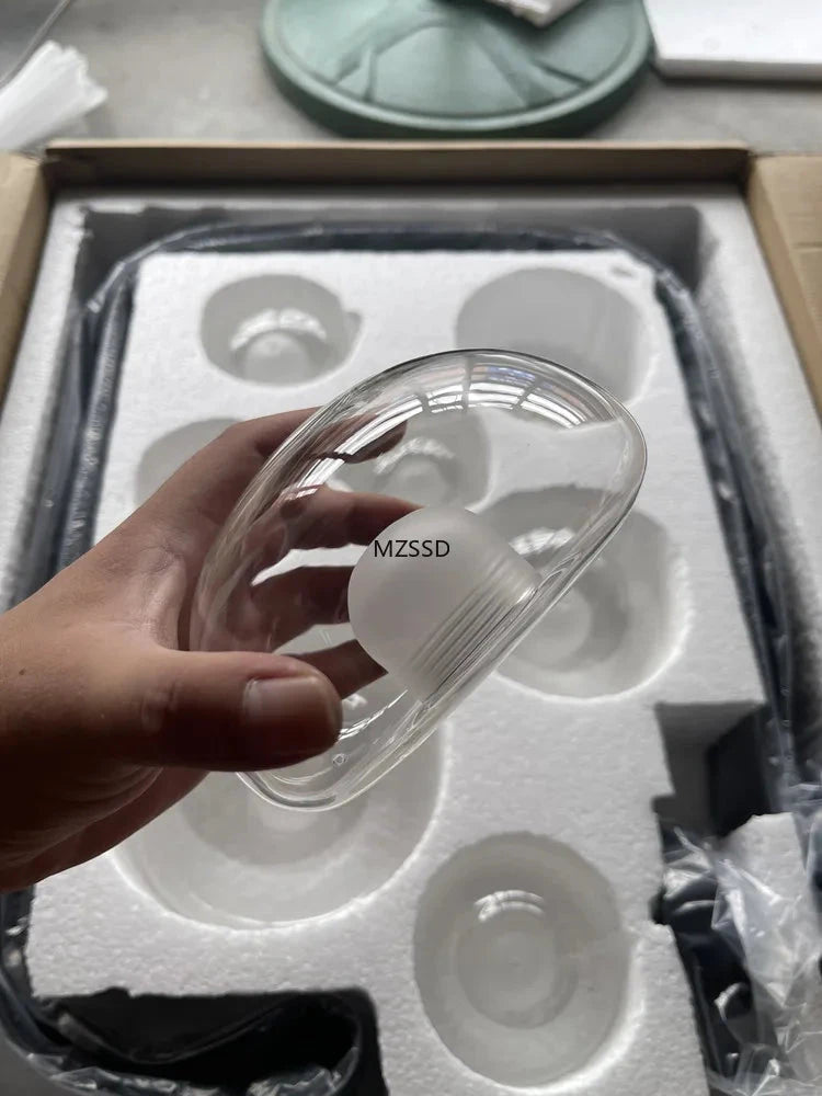 2025 Modern WaterDrop Leather LED Pendant LampsBelt Glass Ball Ceiling Chandelier Home Decor Hall Villa Living Lighting Fixture Julia M LifeStyles