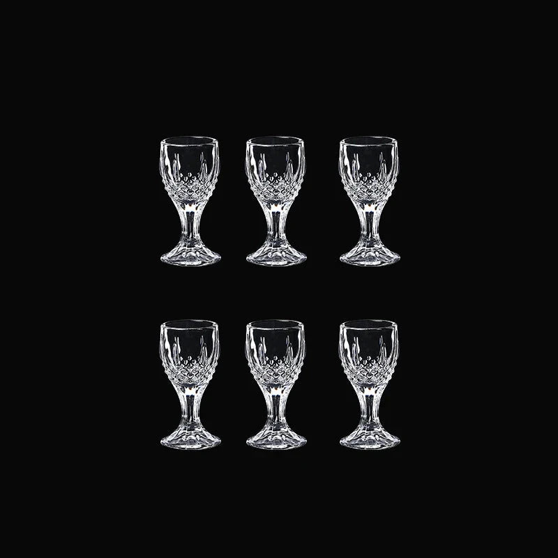 Shot Glass Set Glass Lead Free Liquor Glass with Wine Dispenser Golden Vodka Brandy Wine Glasses Soju Cups Mini Small Capacity Julia M LifeStyles