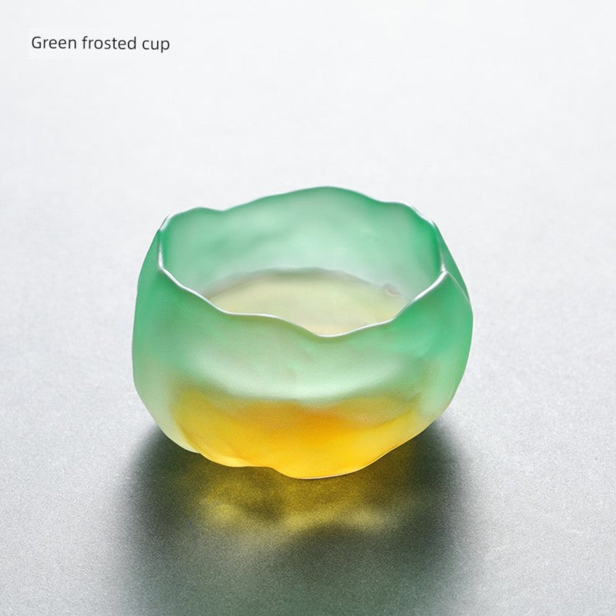 Elegant Frosted Japanese Glass Tea Cup – Single Serve Delight Julia M Home & Kitchen